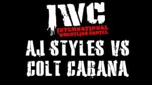 AJ Styles vs. Colt Cabana