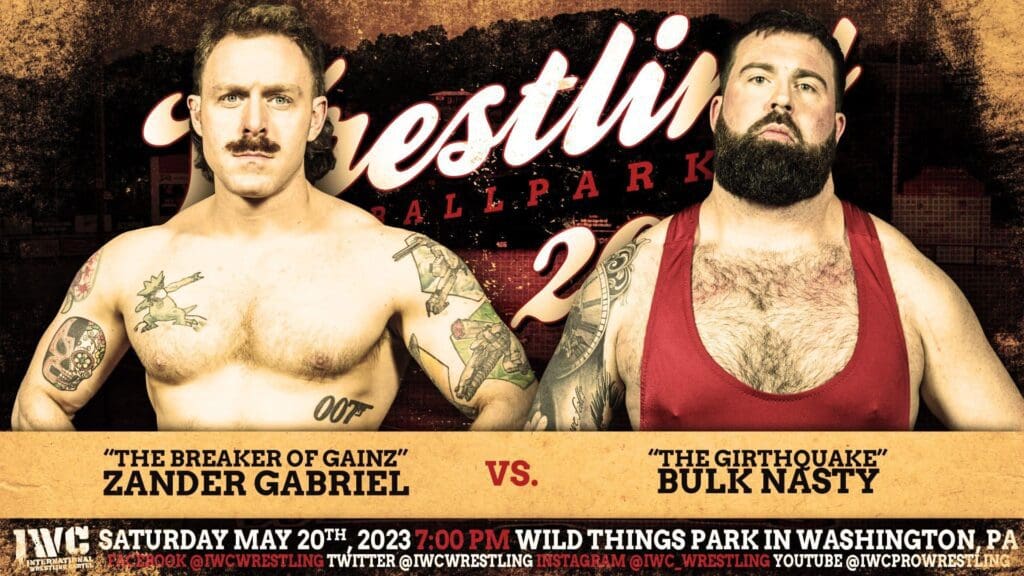 IWC RETURNS TO WILD THINGS PARK MAY 20TH! | IWCwrestling.com